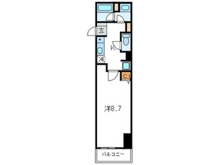 CITY SPIRE神戸元町Iの物件間取画像